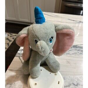 Vtg Dumbo Elephant Disneyland Walt Disney World Plush Stuffed Animal Toy 1980s
